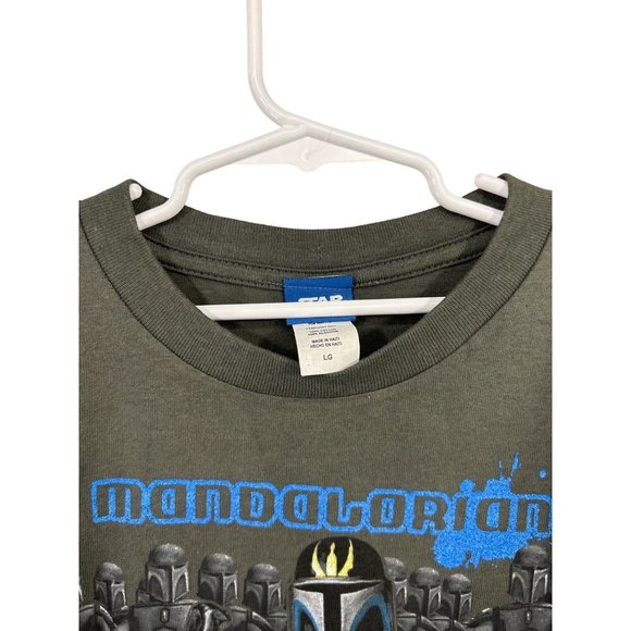 Star Wars Mandalorian Youth L Graphic Tee NWT - Picture 2 of 8